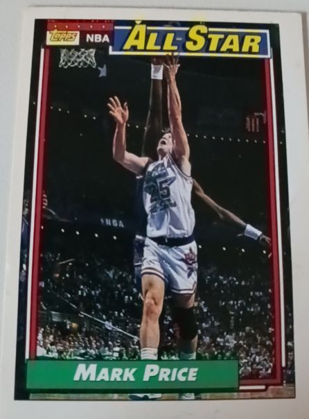 1992-93 Topps #113 Mark Price — front