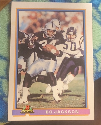 1991 Bowman #243 Bo Jackson — front