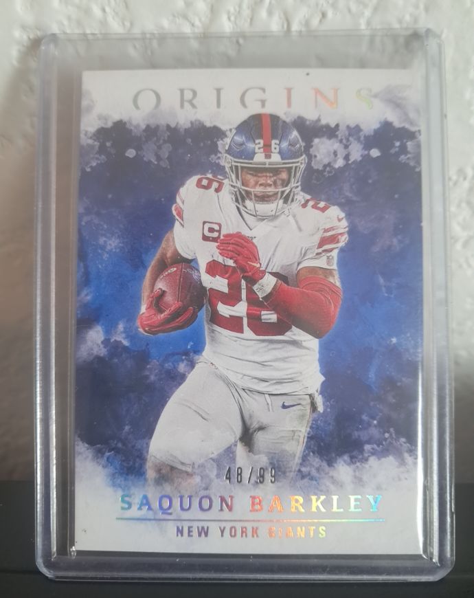 2020 Panini Origins #16 Saquon Barkley — front