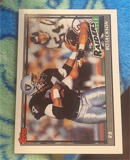 1991 Topps #99 Bo Jackson — front