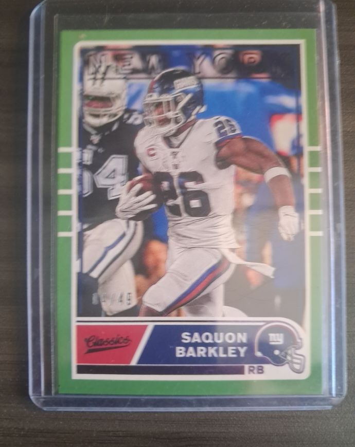 2019 Panini Chronicles Classics #C-27 Saquon Barkley — front