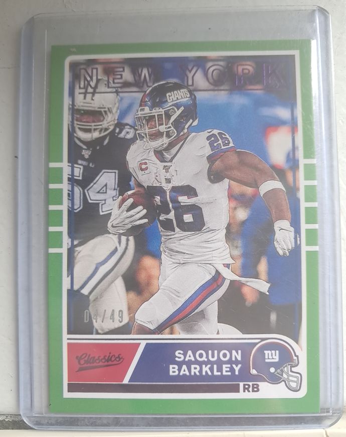 2019 Panini Chronicles Classics #C-27 Saquon Barkley — front