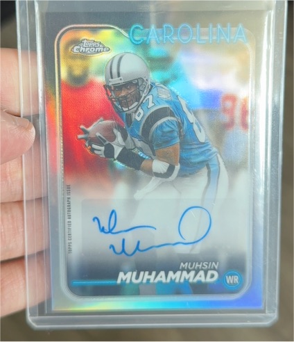 2024 Topps Chrome #BA-MMU Muhsin Muhammad — front