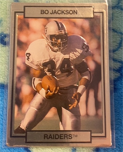 1990 Action Packed #128 Bo Jackson — front