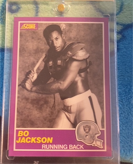 1989 Score Supplemental #384S Bo Jackson — front