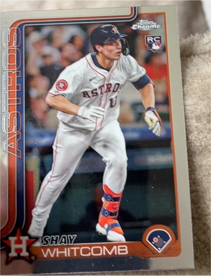 2025 Topps Chrome #251 Shay Whitcomb — front