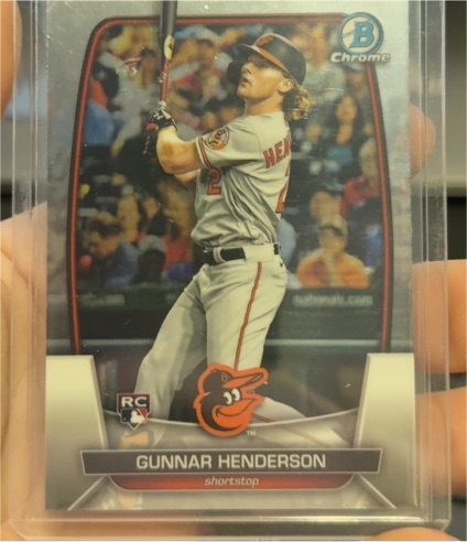 2023 Bowman Chrome #10 Gunnar Henderson — front