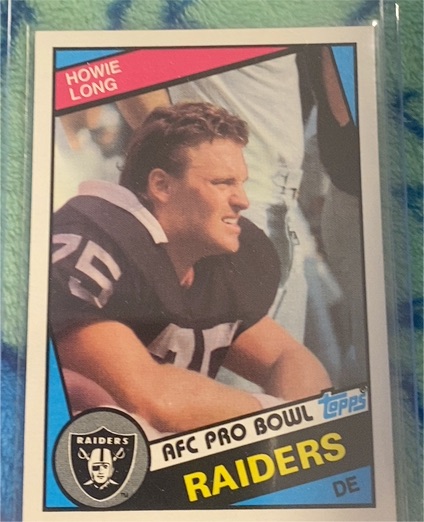 1984 Topps #111 Howie Long — front