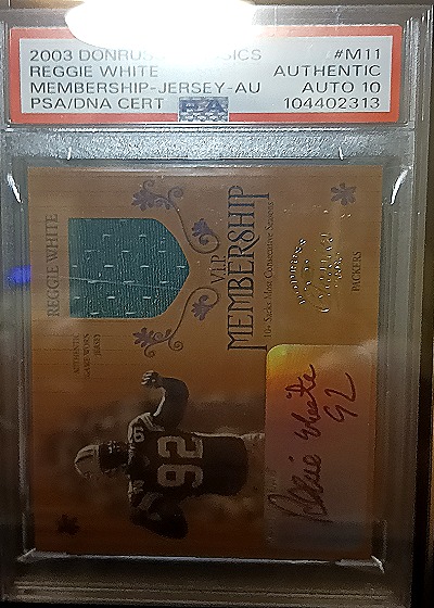 2003 Donruss Classics #M11 Reggie White — front
