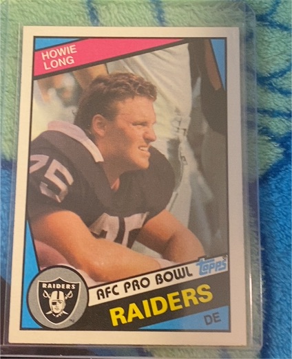 1984 Topps #111 Howie Long — front