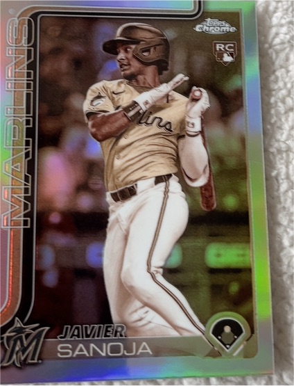 2025 Topps Chrome #76 Javier Sanoja — front