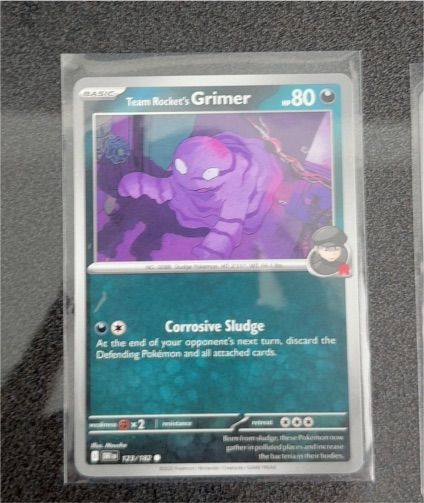 2025 Pokémon SV10 #123 Team Rocket's Grimer — front