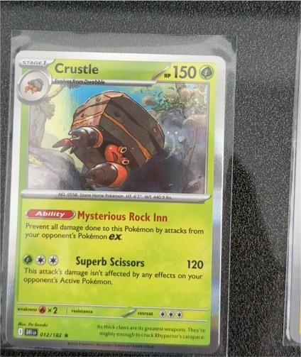 2025 Pokémon SV10: Destined Rivals #012 Crustle — front