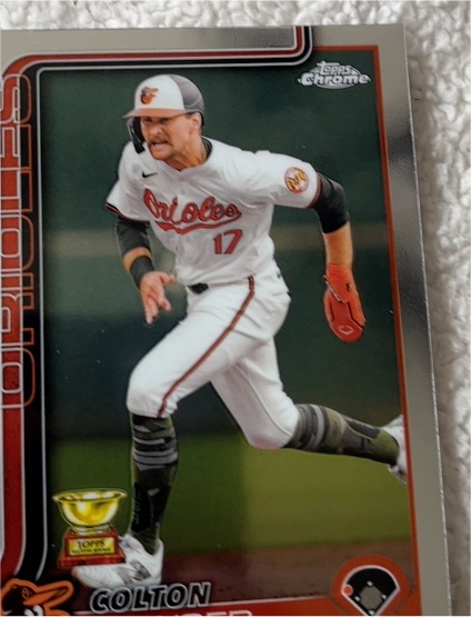2025 Topps Chrome #44 Colton Cowser — front