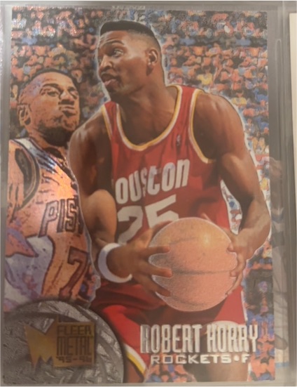 1995-96 Fleer Metal #39 Robert Horry — front