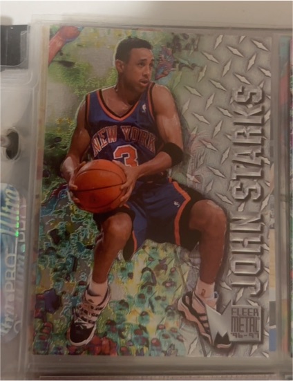 1996-97 Fleer Metal #66 John Starks — front