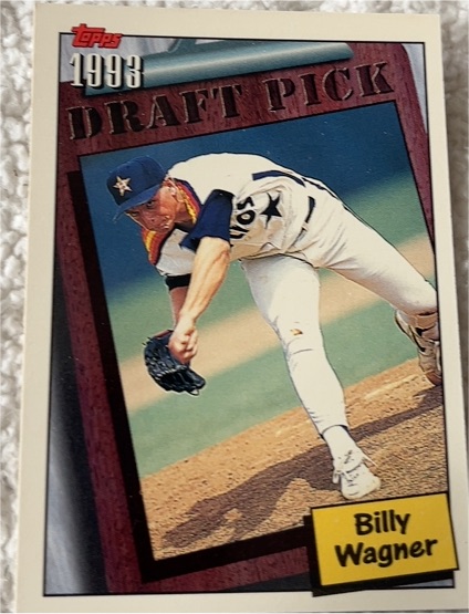 1993 Topps Draft Pick Billy Wagner — front