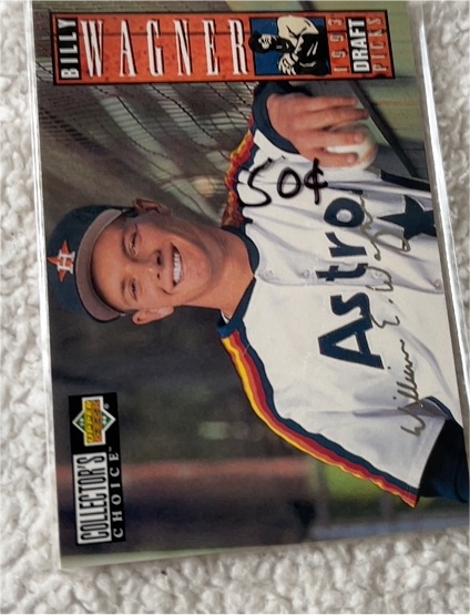 1994 Collector's Choice #29 Billy Wagner — front