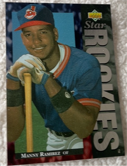 1994 Upper Deck Star Rookies #23 Manny Ramirez — front