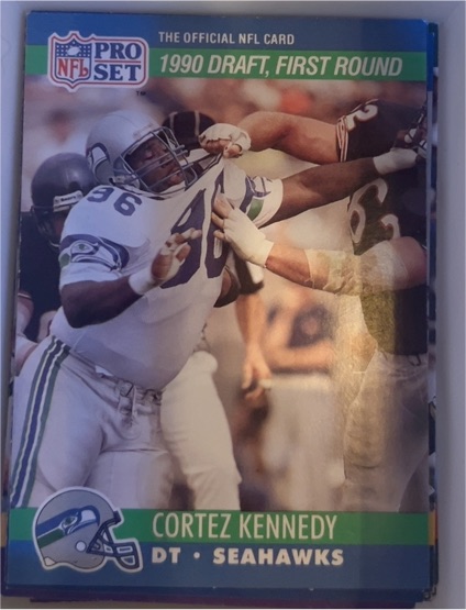 1990 Pro Set #671 Cortez Kennedy — front