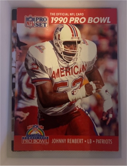 1990 Pro Set #367 Johnny Rembert — front