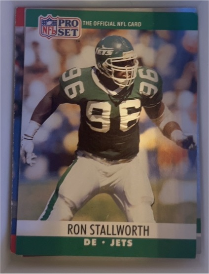 1990 Pro Set #604 Ron Stallworth — front