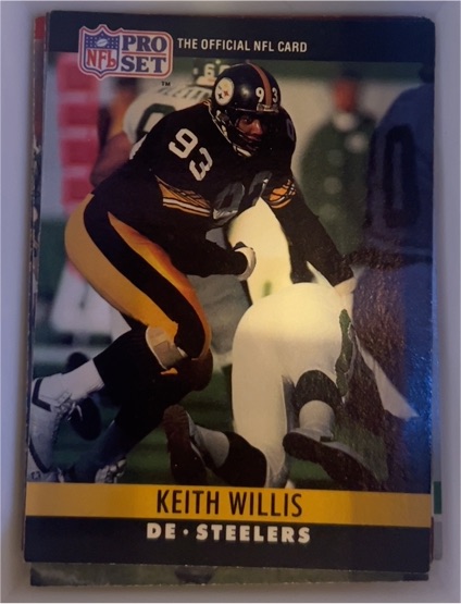1990 Pro Set #273 Keith Willis — front