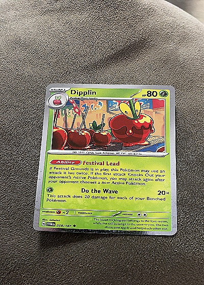 2024 Pokémon TCG Scarlet & Violet Twilight Masquerade #018 Dipplin — front