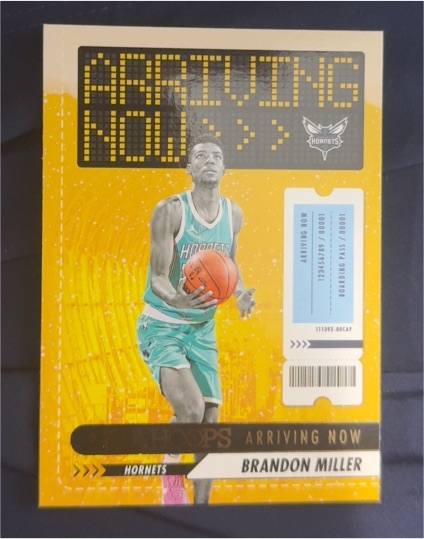 2023-24 Panini NBA Hoops #13 Brandon Miller — front