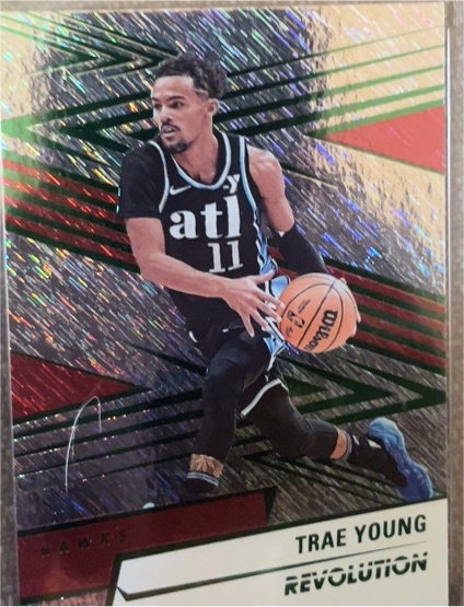 2024-25 Panini Revolution #27 Trae Young — front