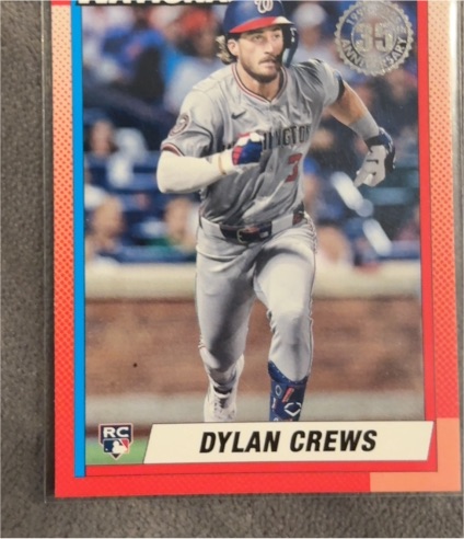 2025 Topps Series 2 1990 Topps 35th Anniversary #90B2-11 Dylan Crews — front