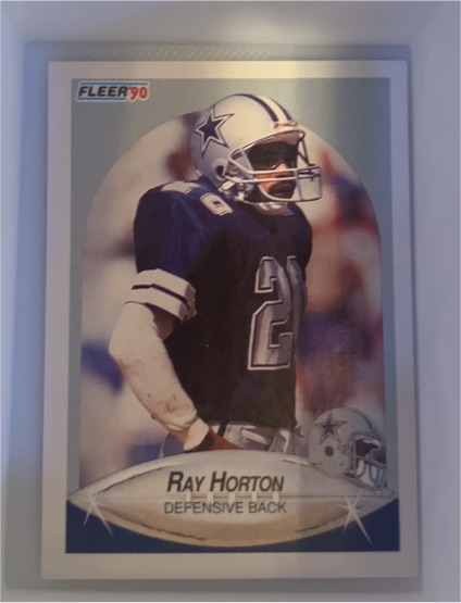 1990 Fleer #388 Ray Horton — front
