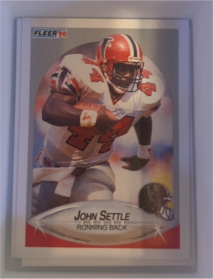 1990 Fleer #383 John Settle — front