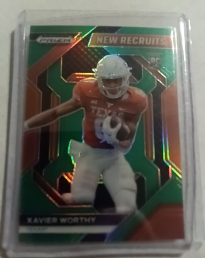 2024 Panini Prizm Draft Picks New Recruits #NR-XWY Xavier Worthy — front