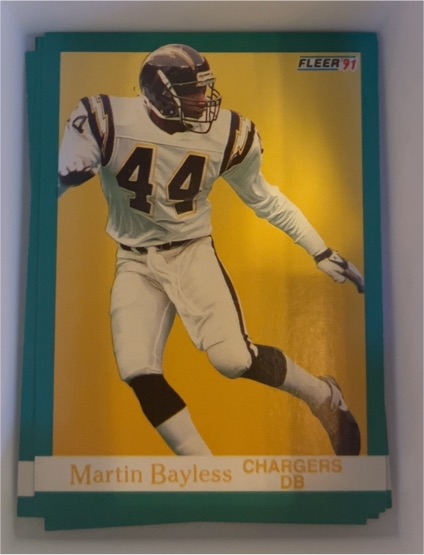 1991 Fleer #170 Martin Bayless — front