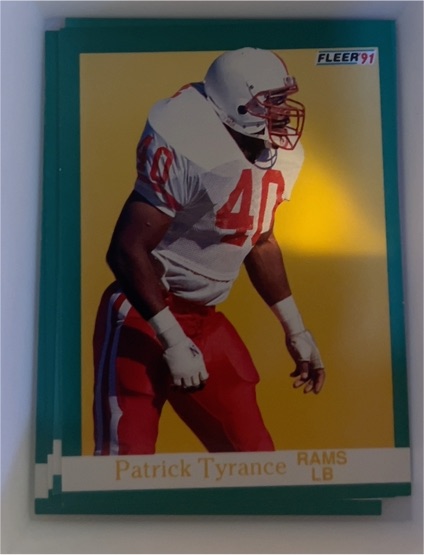 1991 Fleer #427 Patrick Tyrance — front
