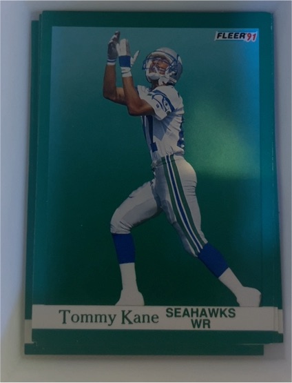 1991 Fleer #189 Tommy Kane — front