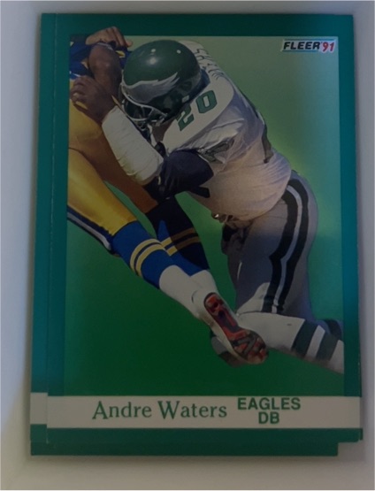 1991 Fleer #335 Andre Waters — front