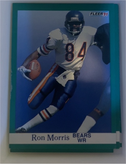 1991 Fleer #84 Ron Morris — front