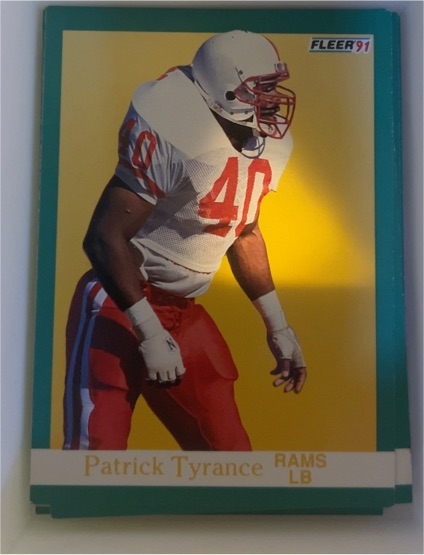 1991 Fleer #427 Patrick Tyrance — front