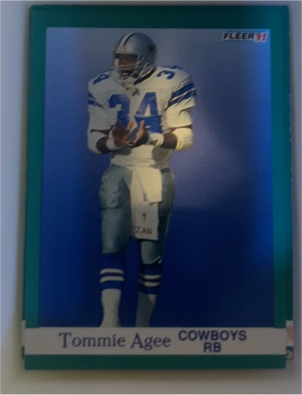 1991 Fleer #227 Tommie Agee — front
