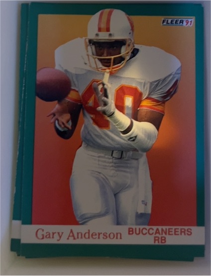 1991 Fleer #368 Gary Anderson — front