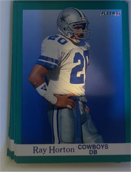 1991 Fleer #231 Ray Horton — front
