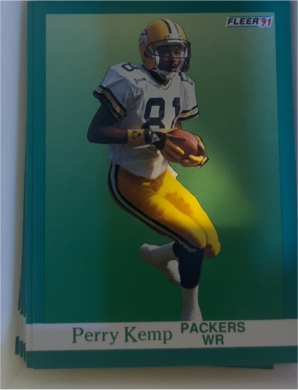 1991 Fleer #255 Perry Kemp — front