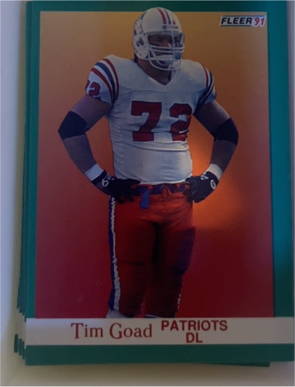 1991 Fleer #138 Tim Goad — front