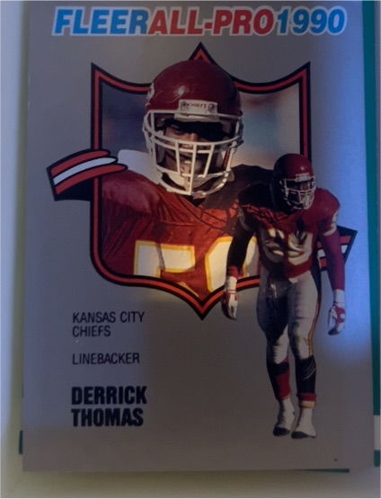 1990 Fleer All-Pro #13 Derrick Thomas — front