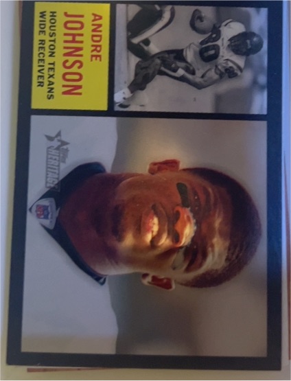 2005 Topps Heritage #1 Andre Johnson — front