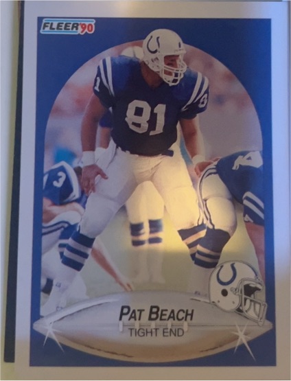 1990 Fleer #227 Pat Beach — front