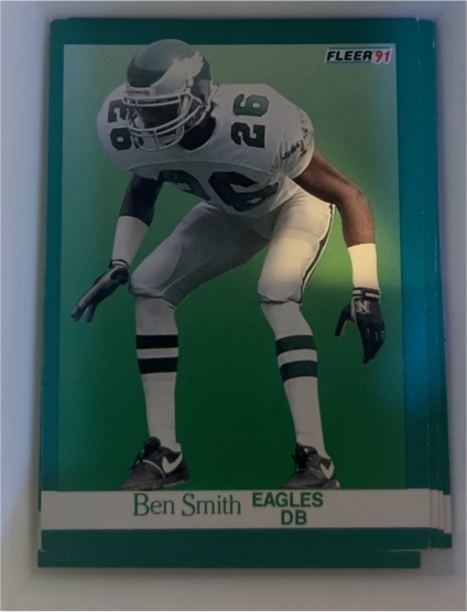 1991 Fleer #333 Ben Smith — front