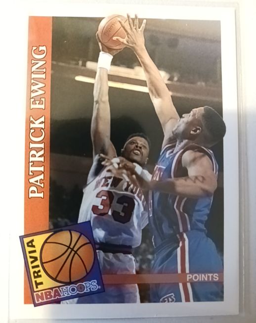 1992-93 Hoops #484 Patrick Ewing — front